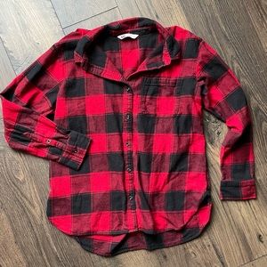 Red Black Flannel SO medium